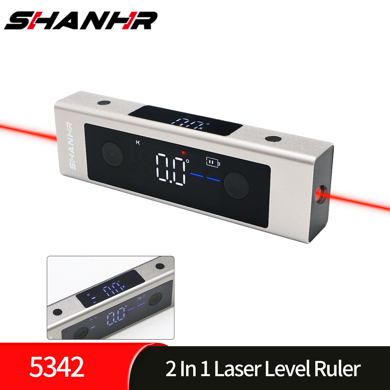 Industrial Laser Alignment - Лазерный уровень SHANHR 2-в-1 с двойным