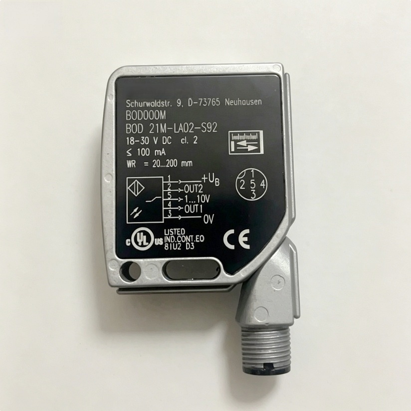 Industrial Laser Displacement Sensor - Высокоточный лазерный датчик перемещения BOD000R BOD