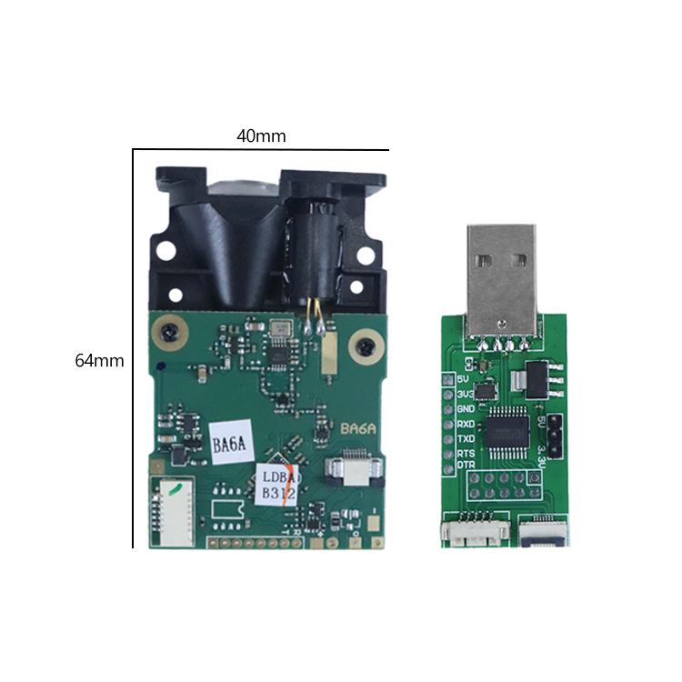 Industrial Laser Measuring Device - Оптический датчик-дальномер 20 Гц, 100 м,