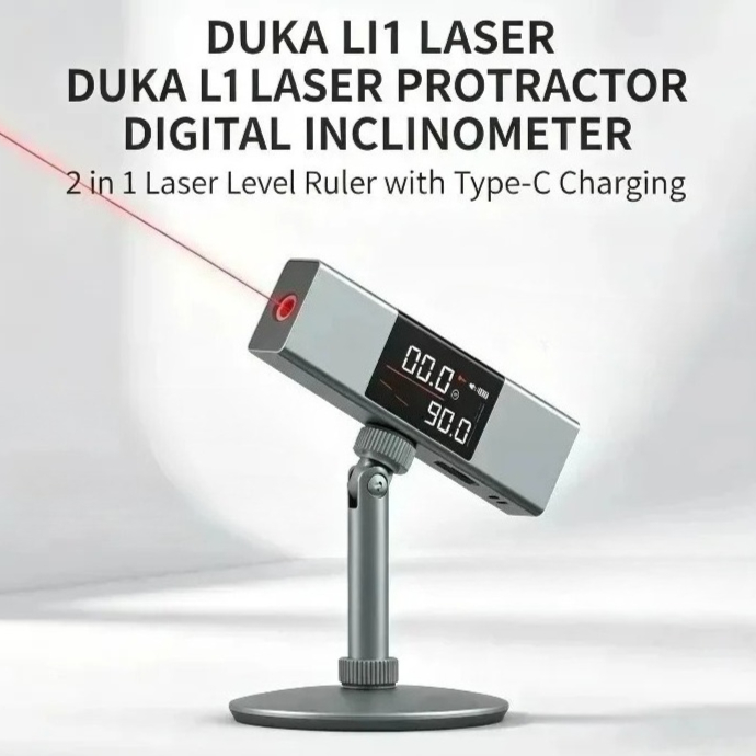 Industrial Laser Alignment - Лазерный угломер DUKA LI1, цифровой инклинометр,