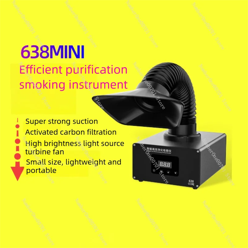 TBK638 Мини-вентилятор для выт – обзор и цена Fume Extractor Laser
