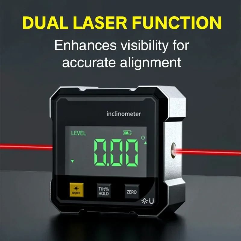 Цифровой инклинометр с двойным – обзор и цена Industrial Laser Alignment