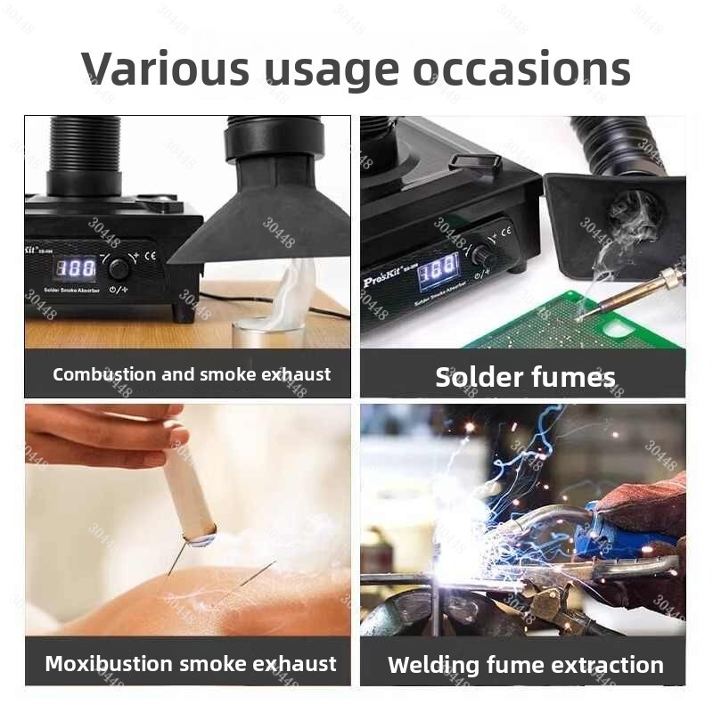 SS-596G Настольный очиститель  – обзор и цена Fume Extractor Laser
