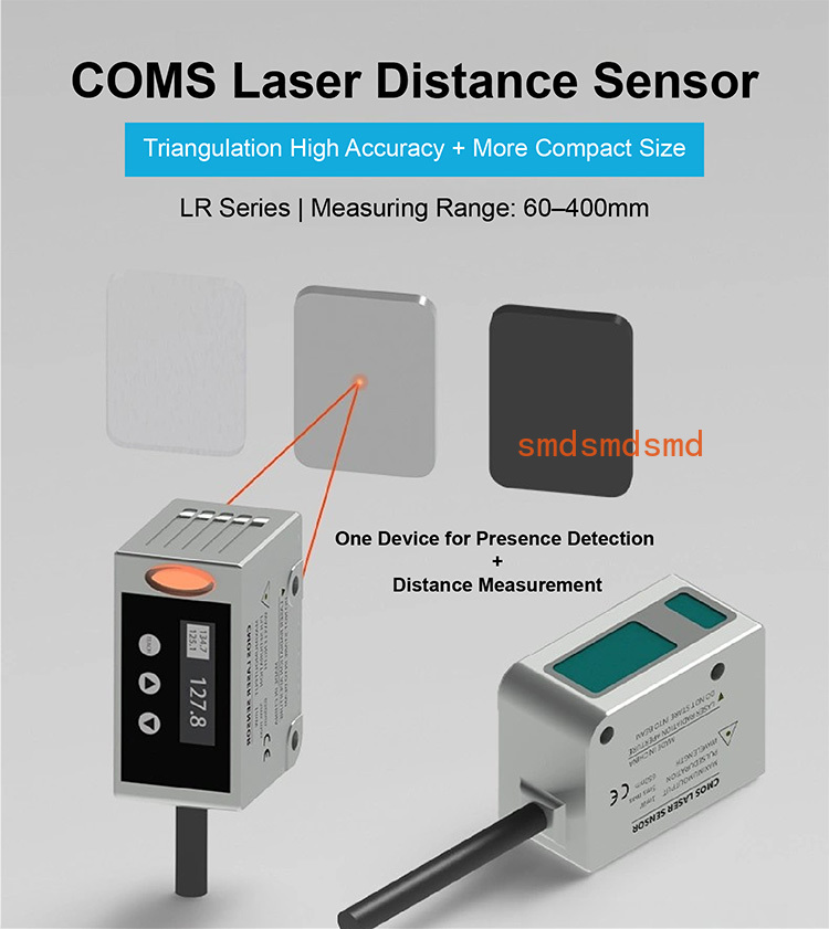 Лазерный датчик перемещения LR – обзор и цена Industrial Laser Displacement Sensor