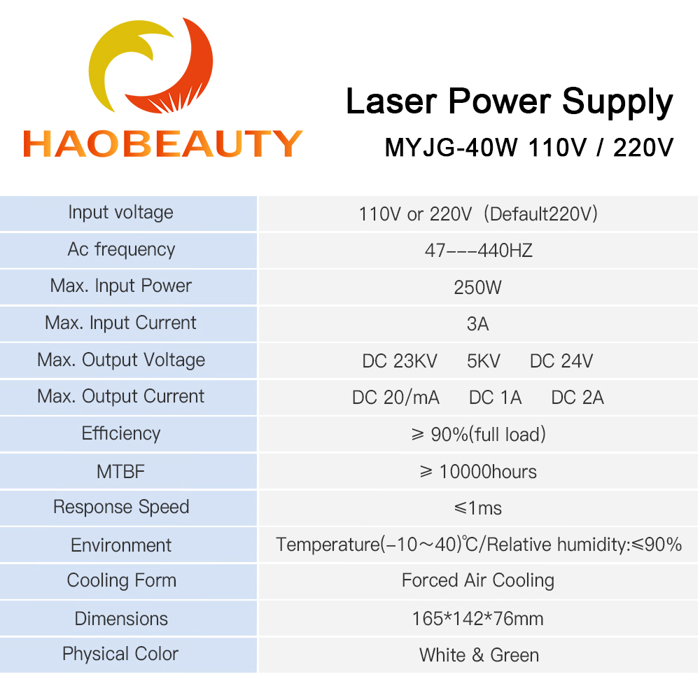 Блок питания для CO2-лазера HA – обзор и цена Co2 Laser Engraving Machine