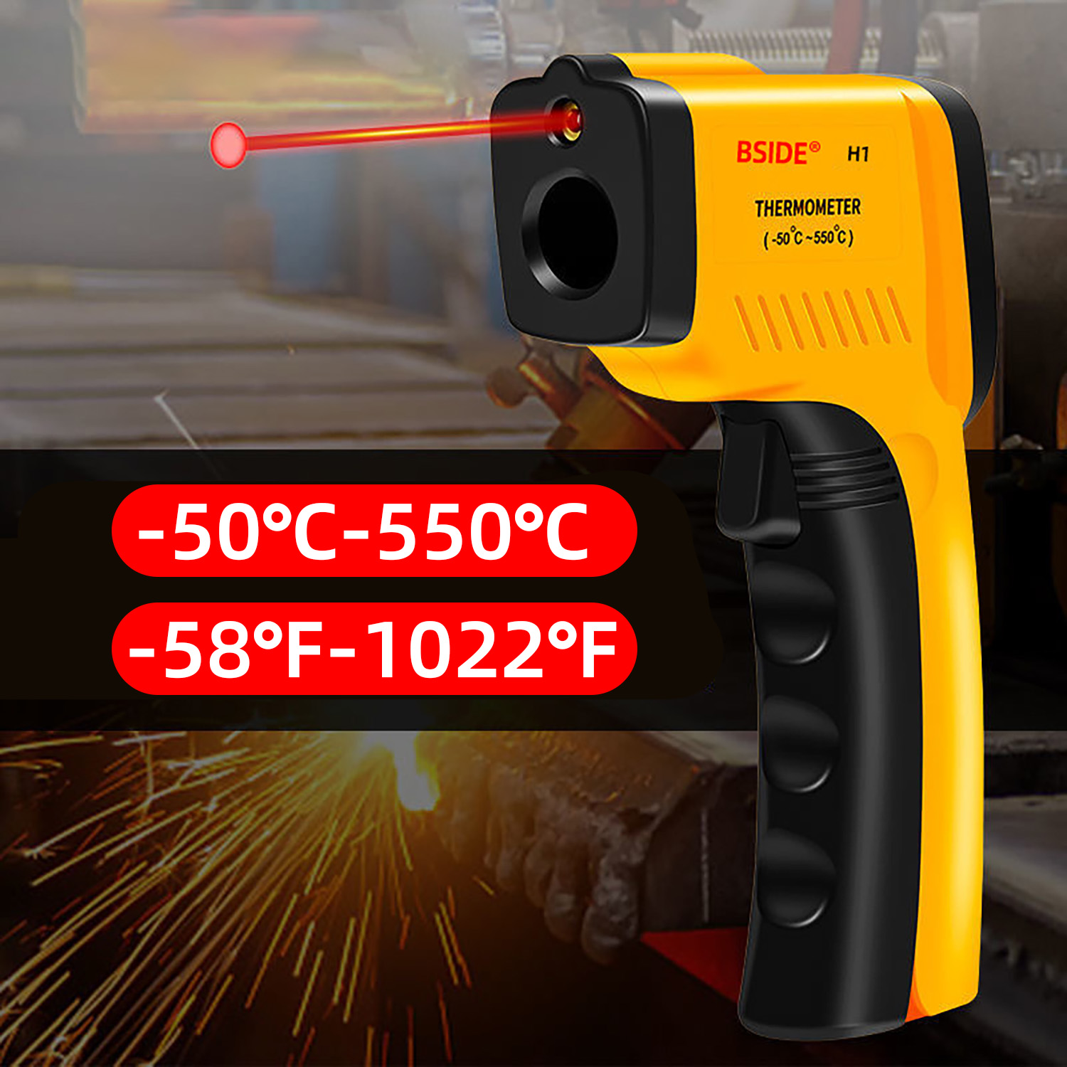 Цифровой инфракрасный термомет – обзор и цена Industrial Laser Blaster