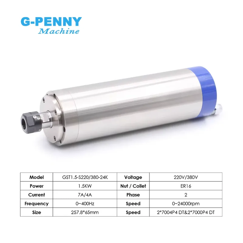 Комплекты шпинделей G-PENNY 11 – обзор и цена Cnc Milling Machine