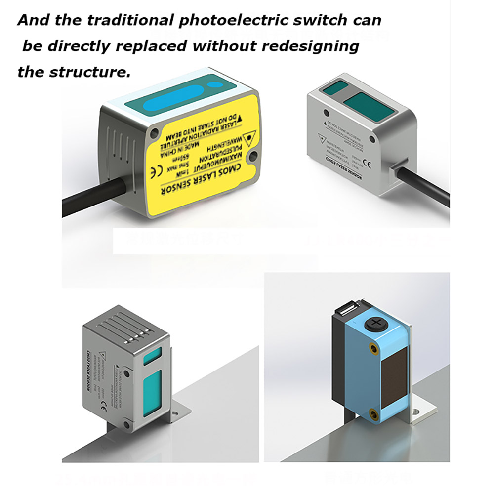 Бесконтактный лазерный датчик  – обзор и цена Industrial Laser Displacement Sensor
