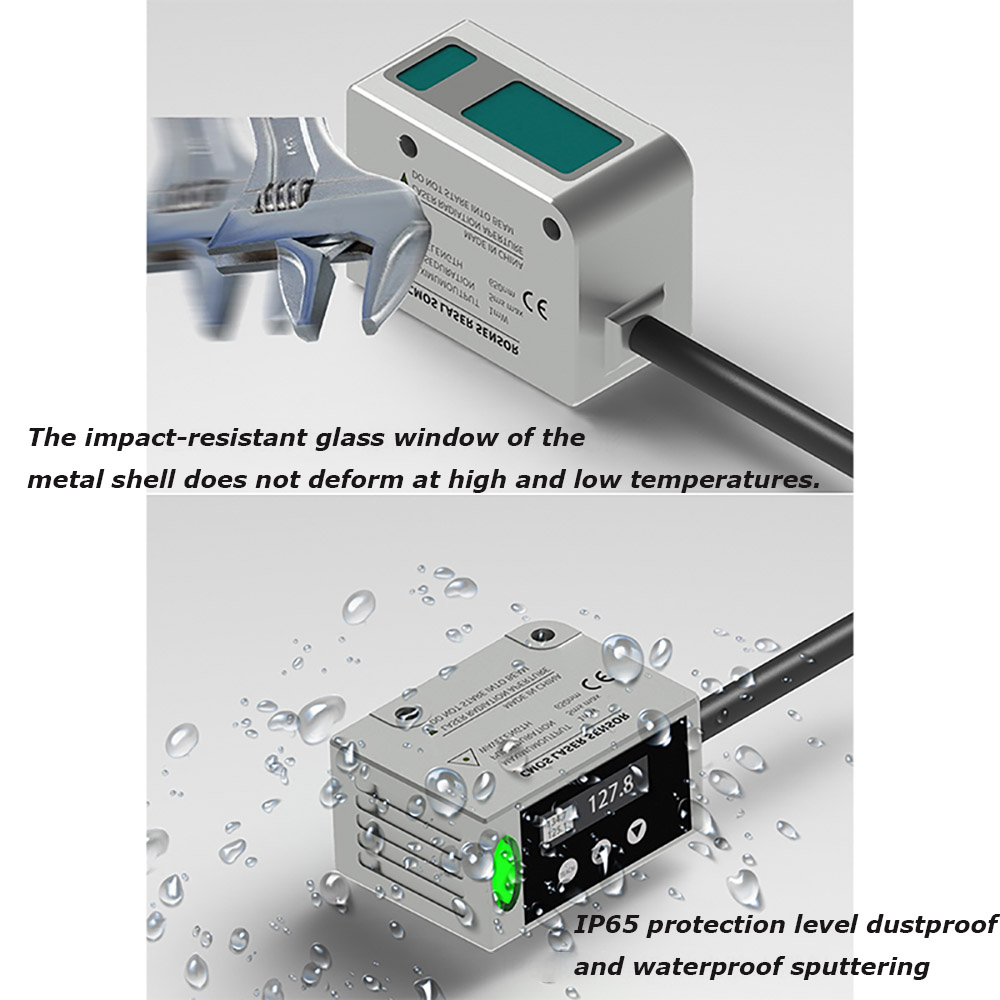 Бесконтактный лазерный датчик  – обзор и цена Industrial Laser Displacement Sensor