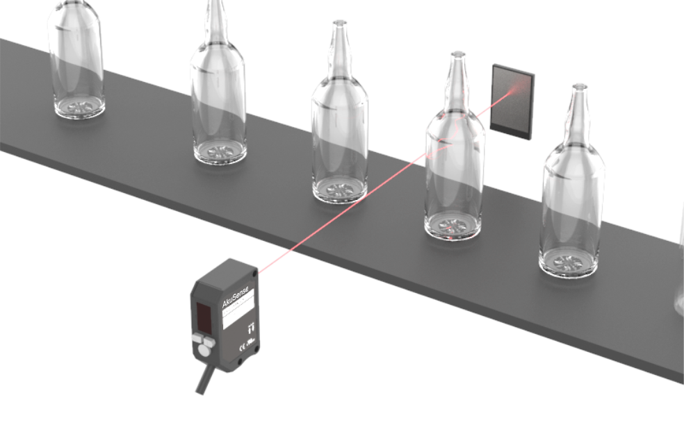 AkuSense ESQ-150N Промышленная – обзор и цена Industrial Laser Displacement Sensor