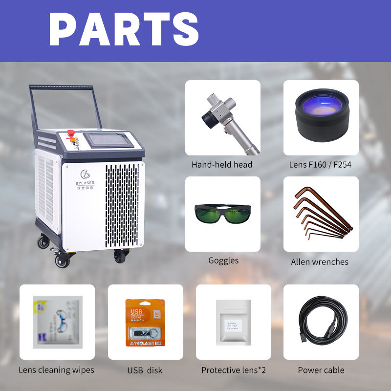 Bing Yan Pulse Industries Лазе – обзор и цена Industrial Laser Cleaning Machine Price